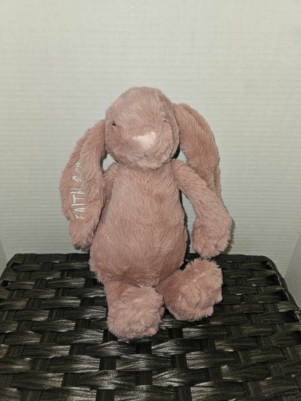 Jellycat Dusty Pink Bashful Bunny Plush Faith Rose